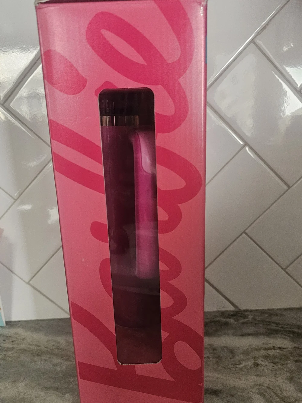 Limited Edition Barbie Hot Pink Stanley Insulated Tumbler with Handle and Straw.